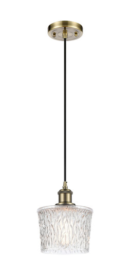 Ballston LED Mini Pendant in Antique Brass (405|516-1P-AB-G402-LED)