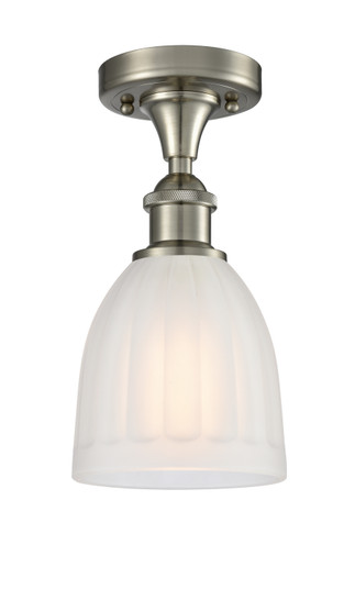 Ballston One Light Semi-Flush Mount in Brushed Satin Nickel (405|516-1C-SN-G441)