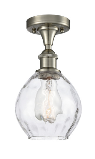 Ballston One Light Semi-Flush Mount in Brushed Satin Nickel (405|516-1C-SN-G362)