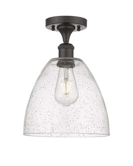 Ballston One Light Semi-Flush Mount in Satin Gold (405|516-1C-SG-GBD-91)