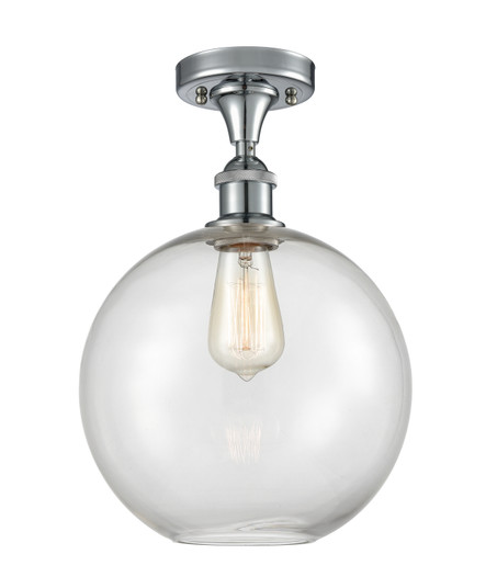 Ballston One Light Semi-Flush Mount in Polished Chrome (405|516-1C-PC-G122-10)