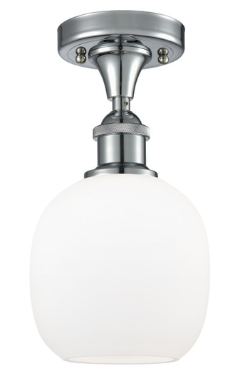 Ballston LED Semi-Flush Mount in Polished Chrome (405|516-1C-PC-G101-LED)