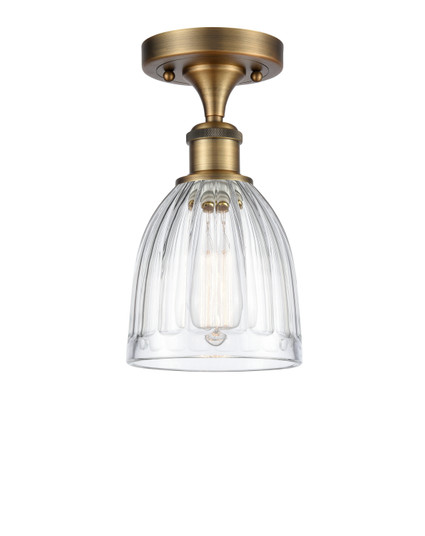 Ballston LED Semi-Flush Mount in Brushed Brass (405|516-1C-BB-G442-LED)