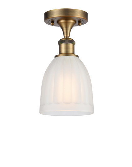 Ballston LED Semi-Flush Mount in Brushed Brass (405|516-1C-BB-G441-LED)