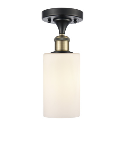 Ballston One Light Semi-Flush Mount in Black Antique Brass (405|516-1C-BAB-G801)