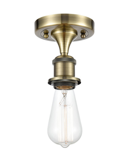 Ballston LED Semi-Flush Mount in Antique Brass (405|516-1C-AB-LED)