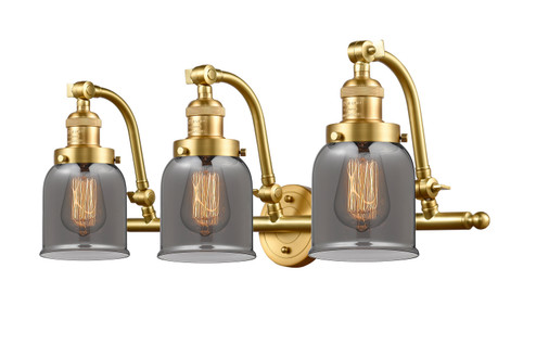 Franklin Restoration LED Bath Vanity in Satin Gold (405|515-3W-SG-G53-LED)