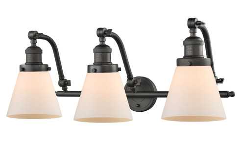 Franklin Restoration LED Bath Vanity in Oil Rubbed Bronze (405|515-3W-OB-G61-LED)