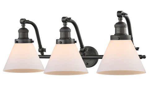 Franklin Restoration Three Light Bath Vanity in Oil Rubbed Bronze (405|515-3W-OB-G41)