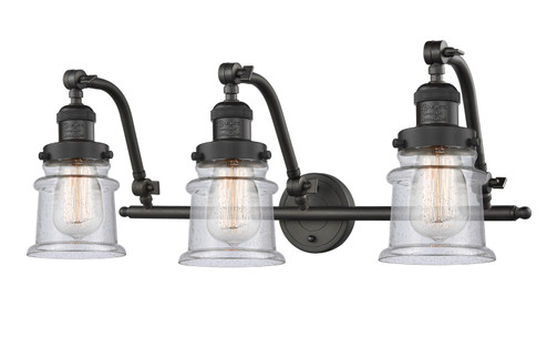 Franklin Restoration LED Bath Vanity in Oil Rubbed Bronze (405|515-3W-OB-G184S-LED)