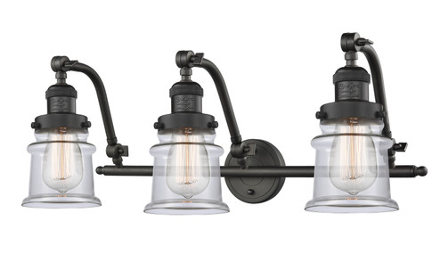 Franklin Restoration Three Light Bath Vanity in Oil Rubbed Bronze (405|515-3W-OB-G182S)