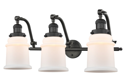 Franklin Restoration Three Light Bath Vanity in Oil Rubbed Bronze (405|515-3W-OB-G181)