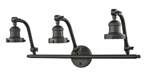 Franklin Restoration Three Light Bath Vanity in Oil Rubbed Bronze (405|515-3W-OB)