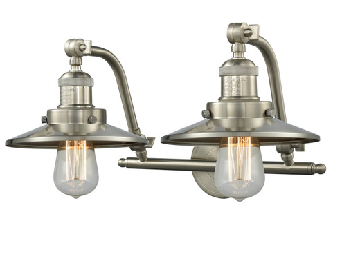 Franklin Restoration Two Light Bath Vanity in Brushed Satin Nickel (405|515-2W-SN-M2)