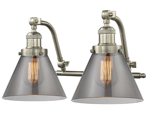 Franklin Restoration LED Bath Vanity in Brushed Satin Nickel (405|515-2W-SN-G43-LED)