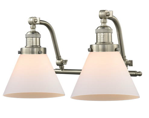 Franklin Restoration Two Light Bath Vanity in Brushed Satin Nickel (405|515-2W-SN-G41)