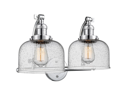 Franklin Restoration Two Light Bath Vanity in Polished Chrome (405|515-2W-PC-G74)