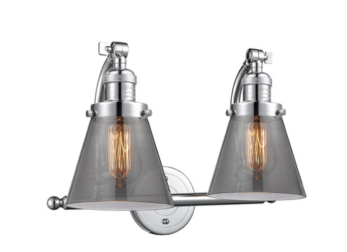 Franklin Restoration Two Light Bath Vanity in Polished Chrome (405|515-2W-PC-G63)