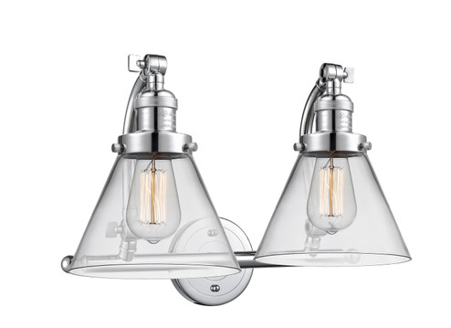 Franklin Restoration Two Light Bath Vanity in Polished Chrome (405|515-2W-PC-G42)
