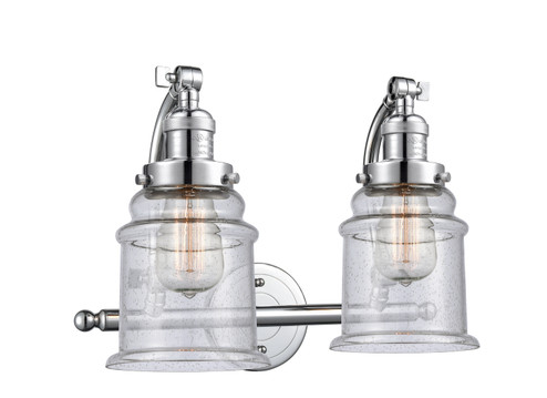 Franklin Restoration LED Bath Vanity in Polished Chrome (405|515-2W-PC-G184-LED)