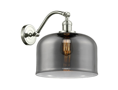 Franklin Restoration One Light Wall Sconce in Polished Nickel (405|515-1W-PN-G73-L)