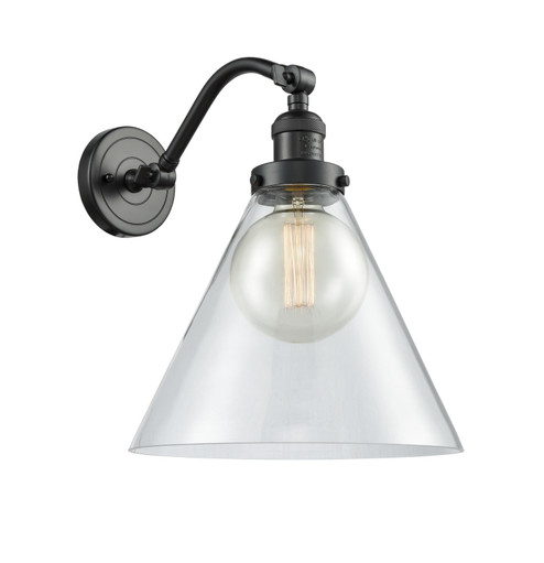 Franklin Restoration One Light Wall Sconce in Oil Rubbed Bronze (405|515-1W-OB-G42-L)