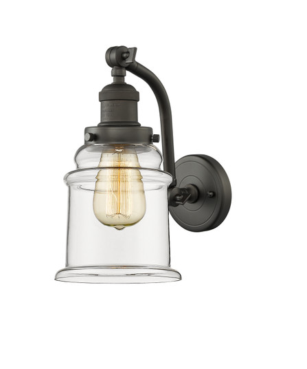 Franklin Restoration LED Wall Sconce in Oil Rubbed Bronze (405|515-1W-OB-G182-LED)