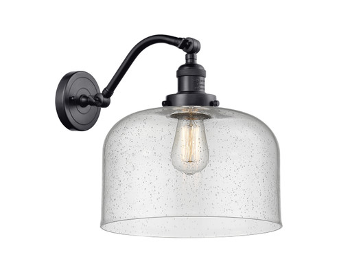 Franklin Restoration LED Wall Sconce in Matte Black (405|515-1W-BK-G74-L-LED)