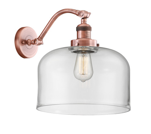 Franklin Restoration One Light Wall Sconce in Antique Copper (405|515-1W-AC-G72-L)