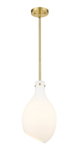 Norwalk One Light Mini Pendant in Satin Gold (405|493-1S-SG-G551-9)