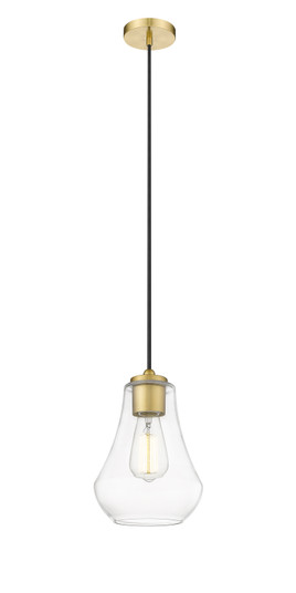 Auralume One Light Mini Pendant in Satin Gold (405|490-1P-SG-G572-7)