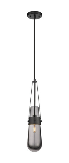 Downtown Urban One Light Pendant in Matte Black (405|452-1P-BK-G452-4SM)