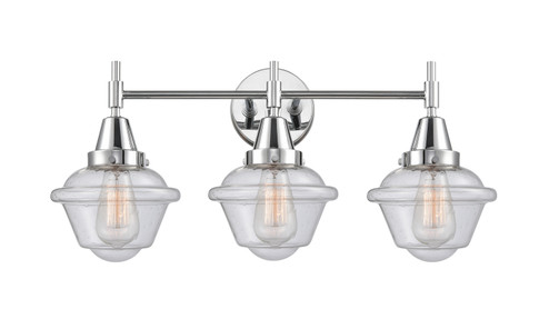 Caden Three Light Bath Vanity in Polished Chrome (405|447-3W-PC-G534)