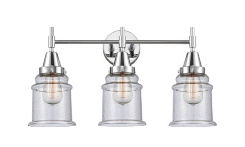 Caden Three Light Bath Vanity in Polished Chrome (405|447-3W-PC-G184)