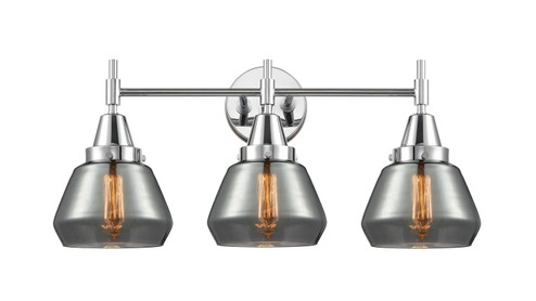 Caden Three Light Bath Vanity in Polished Chrome (405|447-3W-PC-G173)