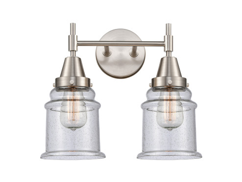 Caden Two Light Bath Vanity in Satin Nickel (405|447-2W-SN-G184)