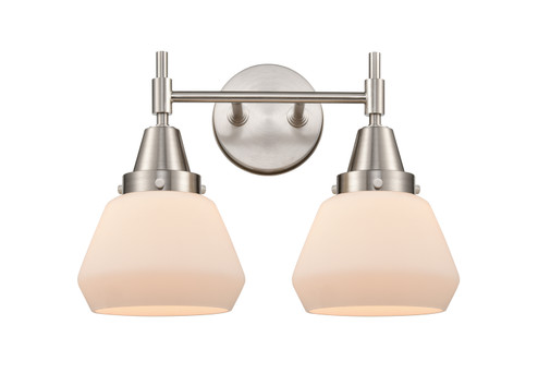 Caden Two Light Bath Vanity in Satin Nickel (405|447-2W-SN-G171)
