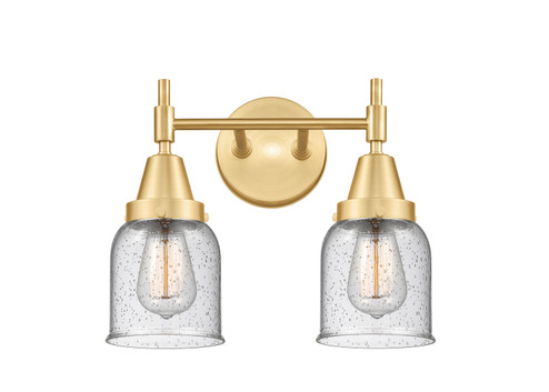 Caden LED Bath Vanity in Satin Gold (405|447-2W-SG-G513-LED)