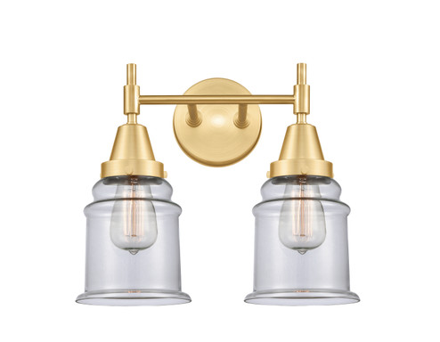 Caden Two Light Bath Vanity in Satin Gold (405|447-2W-SG-G182)