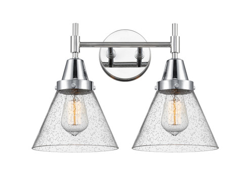 Caden Two Light Bath Vanity in Polished Chrome (405|447-2W-PC-G44)