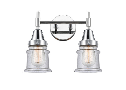 Caden Two Light Bath Vanity in Polished Chrome (405|447-2W-PC-G184S)