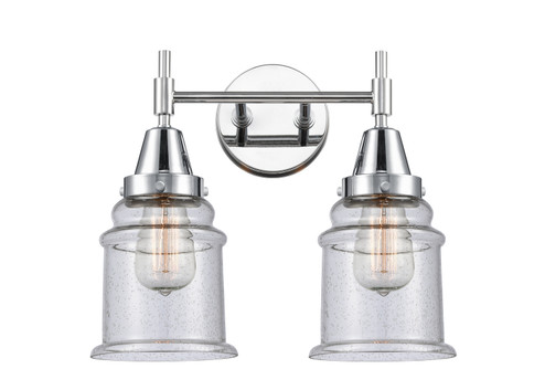 Caden Two Light Bath Vanity in Polished Chrome (405|447-2W-PC-G184)