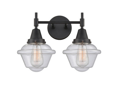 Caden LED Bath Vanity in Matte Black (405|447-2W-BK-G534-LED)