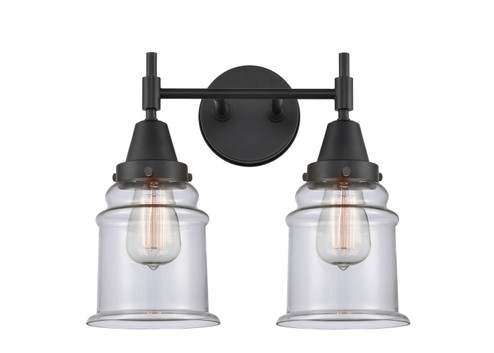 Caden LED Bath Vanity in Matte Black (405|447-2W-BK-G182-LED)