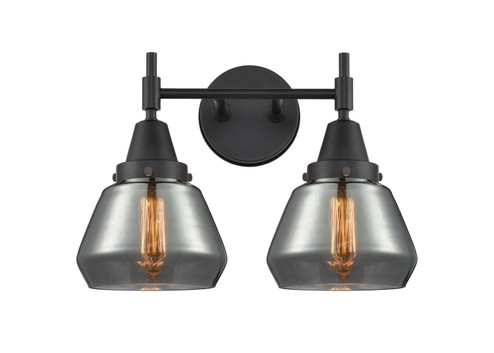 Caden Two Light Bath Vanity in Matte Black (405|447-2W-BK-G173)