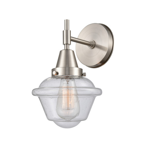 Caden One Light Wall Sconce in Satin Nickel (405|447-1W-SN-G534)