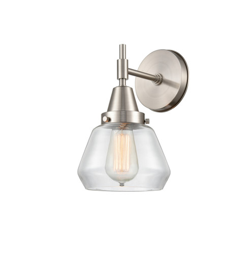 Caden One Light Wall Sconce in Satin Nickel (405|447-1W-SN-G172)