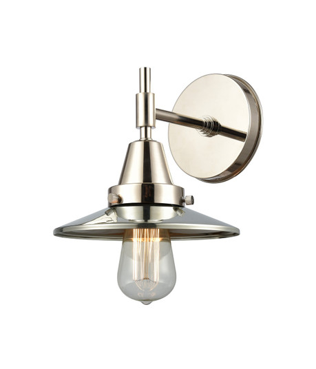 Caden LED Wall Sconce in Antique Brass (405|447-1W-AB-M6-BK-LED)