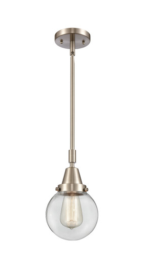 Caden LED Mini Pendant in Brushed Satin Nickel (405|447-1S-SN-G202-6-LED)