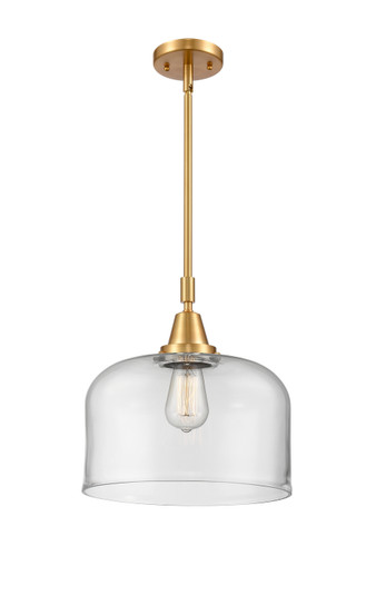 Caden LED Mini Pendant in Satin Gold (405|447-1S-SG-G72-L-LED)